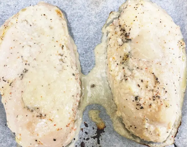 私自身で調理した鶏むね肉